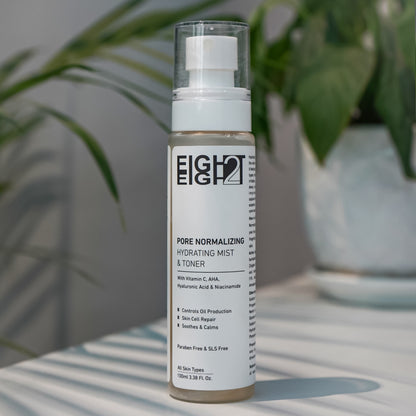 EIGHT TO EIGHT HYDRATING MIST AND TONER